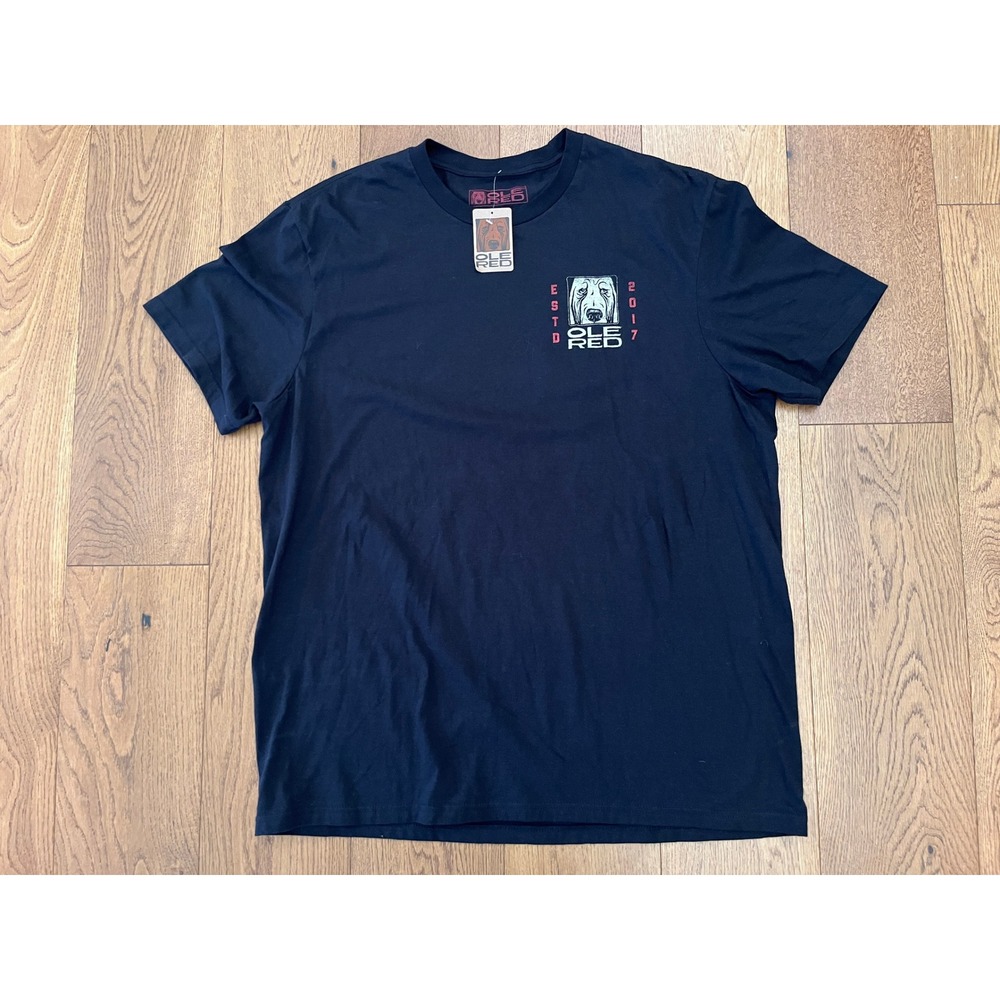 Ole Red Las Vegas Blake Shelton Genuine Country Music Graphic T-Shirt Black XL